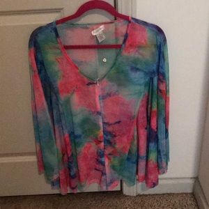 Tye dye romper